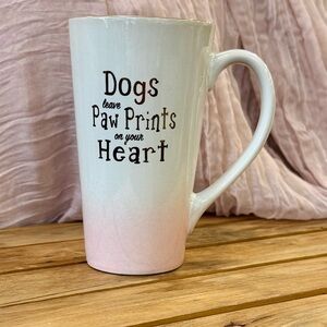 Pink and White Mug with Heartfelt Quote